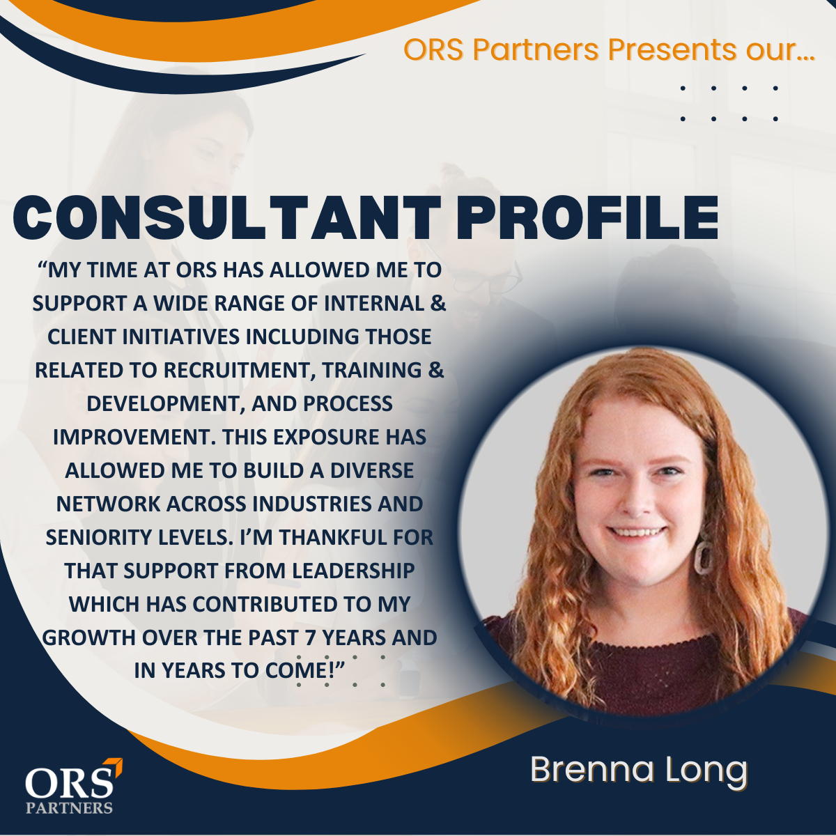 Consultant Showcase Brenna Long 2025