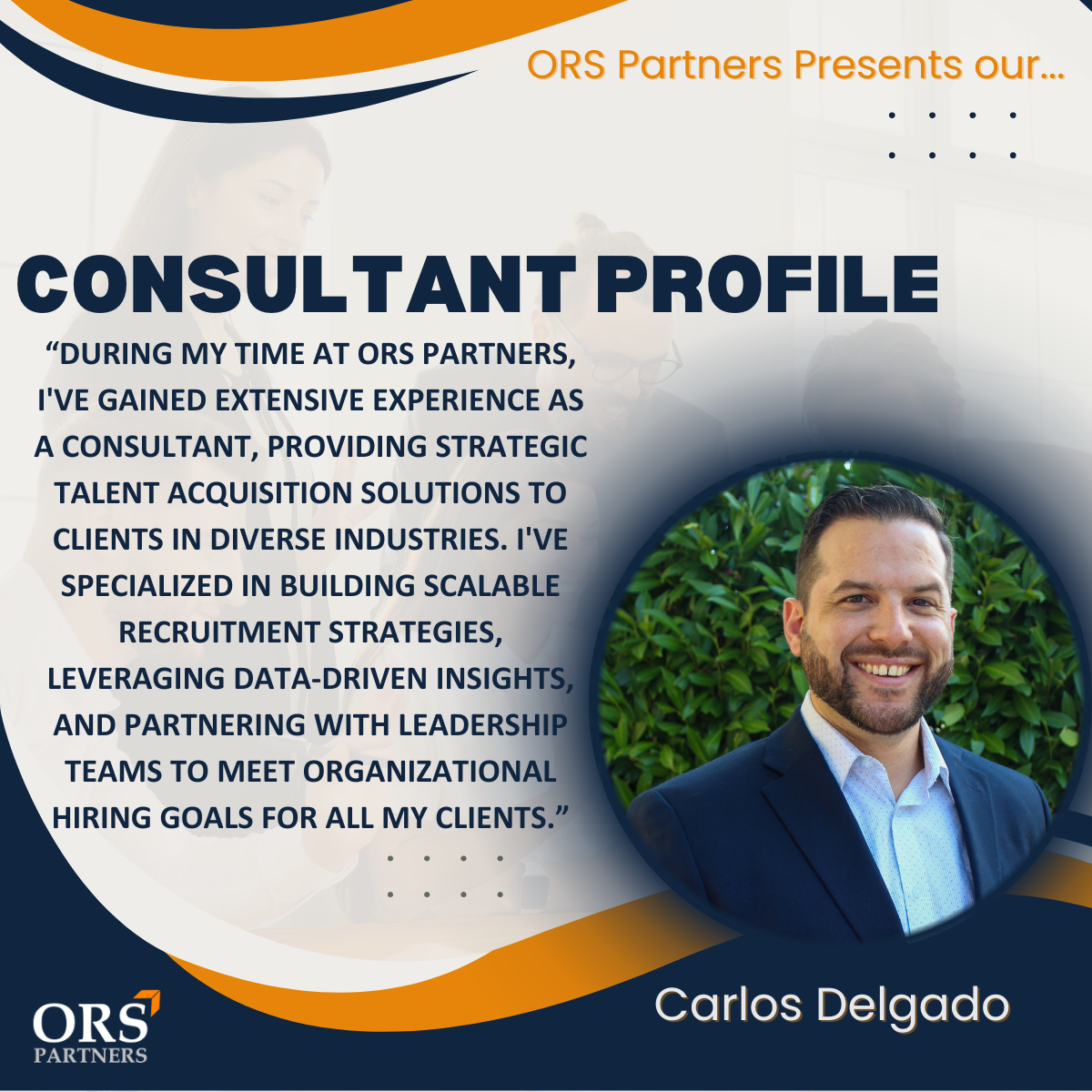 Consultant Showcase Carlos Delgado 2025